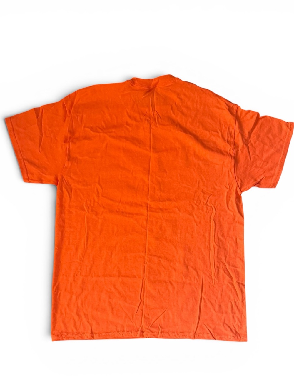 ๐ต 3/ $15 - Mets 'Are In Our Blood' Orange Graphic Tee Size Large - Picture 4 of 5